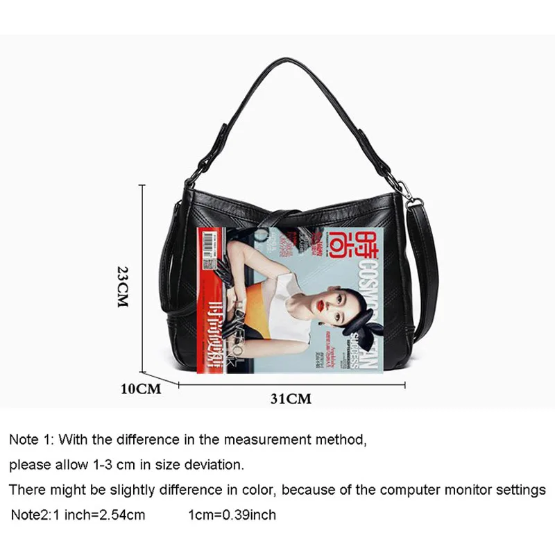 Women Leather Handbag Women Shoulder Bags 2 sets Famous Brand Designer Women Messenger Bags Ladies Casual Tote Bags bag a main
Women Leather Handbag Women Shoulder Bags 2 sets Famous Brand Designer Women Messenger Bags Ladies Casual Tote Bags bag a main