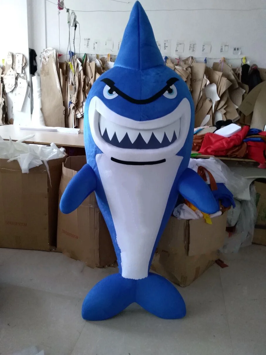 Shark Mascot Costume Cartoon Character Cosplay Theme Mascotte Carnival Costume Leafleteer Dress Funny Mascots Can Be Added Logo
Shark Mascot Costume Cartoon Character Cosplay Theme Mascotte Carnival Costume Leafleteer Dress Funny Mascots Can Be Added Logo
