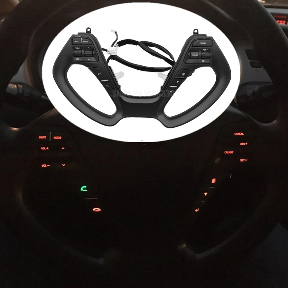 For KIA CERATO K3 2016 2017 Steering wheel audio volume music control button switch black color
For KIA CERATO K3 2016 2017 Steering wheel audio volume music control button switch black color