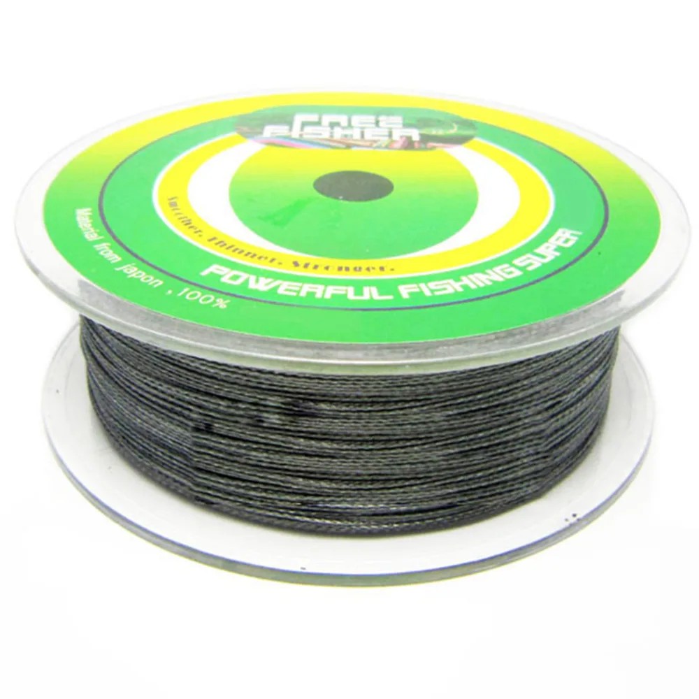 FreeFisher 300m Grey PE Braided Fishing Line Multifilament Wire Braid 4 Strands Line
FreeFisher 300m Grey PE Braided Fishing Line Multifilament Wire Braid 4 Strands Line
