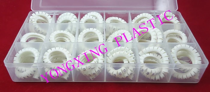 900PCS/lot EC-2 4.0mm2 18 number and letter cable marker digital lletter number ABCDEF+-0123456789 each 50PCS yellow color
900PCS/lot EC-2 4.0mm2 18 number and letter cable marker digital lletter number ABCDEF+-0123456789 each 50PCS yellow color