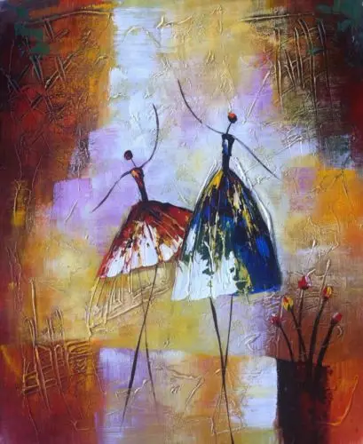 New MODERN ABSTRACT CANVAS ART WALL DECOR OIL PAINTING NO framed #7