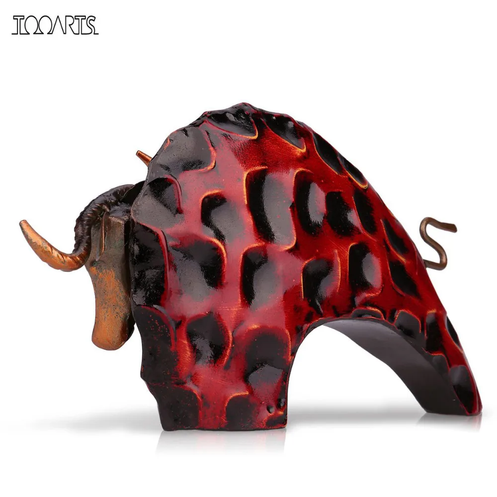 Tooarts The Bull Metal sculptrue Iron sculpture Abstract sculpture Crafting Home furnishing articles Decoration Art
Tooarts The Bull Metal sculptrue Iron sculpture Abstract sculpture Crafting Home furnishing articles Decoration Art