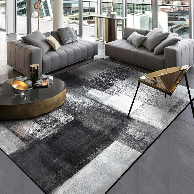 Fashion Simple black gray abstract carpet Floral Door/Kitchen Mat Living Room tea table Bedroom study room Area Rug Carpet
Fashion Simple black gray abstract carpet Floral Door/Kitchen Mat Living Room tea table Bedroom study room Area Rug Carpet