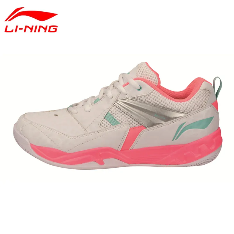 Li Ning/2017 г. Новая женская обувь для тренировок по бадминтону дышащие Нескользящие