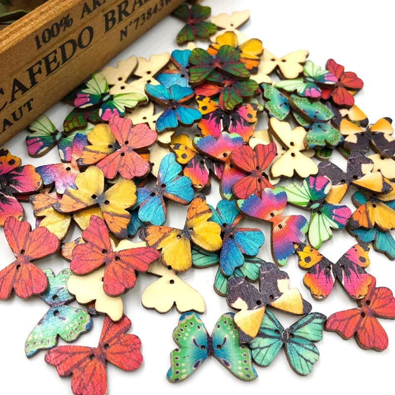 50pcs/set Bulk 2 Holes Mixed Butterfly Wooden Buttons Sewing Scrapbooking DIY Craft Scrapbooking Clothes Garment WB43
50pcs/set Bulk 2 Holes Mixed Butterfly Wooden Buttons Sewing Scrapbooking DIY Craft Scrapbooking Clothes Garment WB43