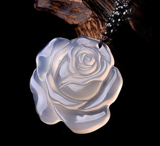 Free Shipping With Certificate Chalcedony High Quality rose Necklace Lucky Pendant Ice
Free Shipping With Certificate Chalcedony High Quality rose Necklace Lucky Pendant Ice