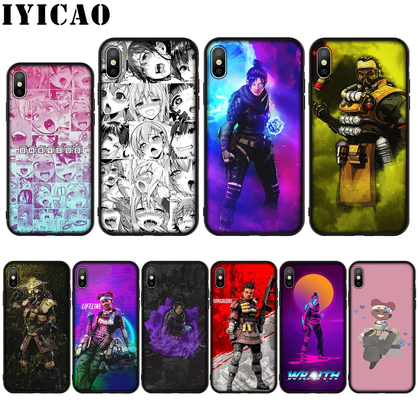 Силиконовый мягкий чехол Apex Legends для iPhone 11 Pro Max XR X XS 8 7 6 6S Plus 5 фотографический