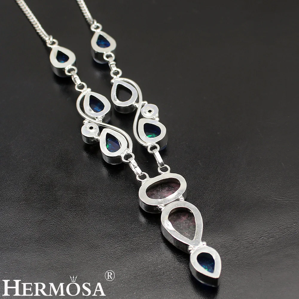 HERMOSA Jewelry Charming Fashion Women Necklace 925 Sterling Silver Necklace Length 19 inch (48cm) LM168
HERMOSA Jewelry Charming Fashion Women Necklace 925 Sterling Silver Necklace Length 19 inch (48cm) LM168