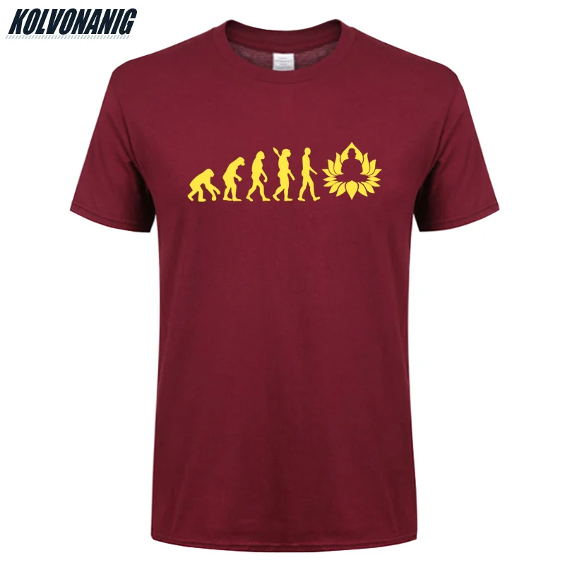 KOLVONANIG 2019 Summer Fashion Evolution Of Buddha Print T Shirts Men Cotton O-Neck Short Sleeve Buddhism Printed T-Shirt Tops
KOLVONANIG 2019 Summer Fashion Evolution Of Buddha Print T Shirts Men Cotton O-Neck Short Sleeve Buddhism Printed T-Shirt Tops