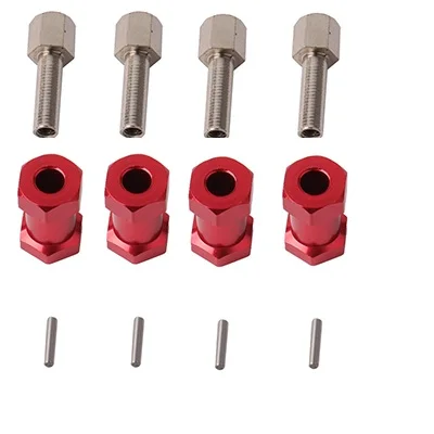 4Pcs 1/10 Aluminum 12mm Wheel Hex Hub 200mm Extension Adapter Long Combiner Coupler for RC Car HSP Axial Traxxas Parts
4Pcs 1/10 Aluminum 12mm Wheel Hex Hub 200mm Extension Adapter Long Combiner Coupler for RC Car HSP Axial Traxxas Parts