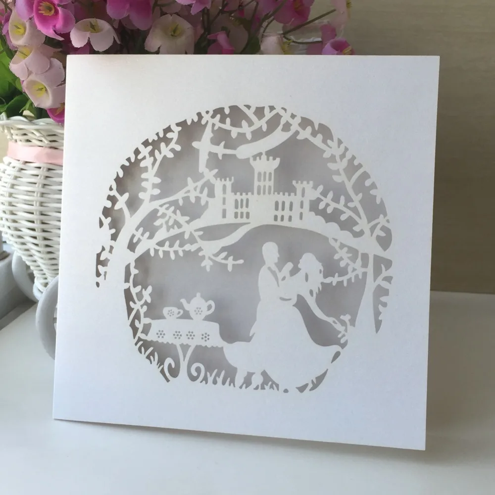 100/pcs Romantic Bride&Bridegroom New Party Wedding Decoration Invitaiton Place Cards Latest Dinner invitation card QJ-28
100/pcs Romantic Bride&Bridegroom New Party Wedding Decoration Invitaiton Place Cards Latest Dinner invitation card QJ-28