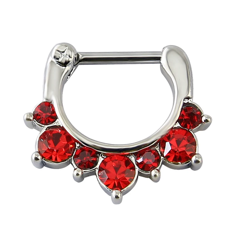 Helix piercing crystal nose stud septum clicker real septum piercing jewelry clip on nose ring septum body jewelry septo
Helix piercing crystal nose stud septum clicker real septum piercing jewelry clip on nose ring septum body jewelry septo