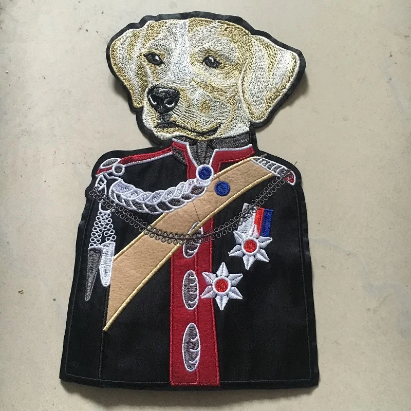 New Military Officer Dog Patches for Clothes T Shirt DIY Decal Apparel Accessory 28x18cm Sew on Embriodered Patch Badge
New Military Officer Dog Patches for Clothes T Shirt DIY Decal Apparel Accessory 28x18cm Sew on Embriodered Patch Badge