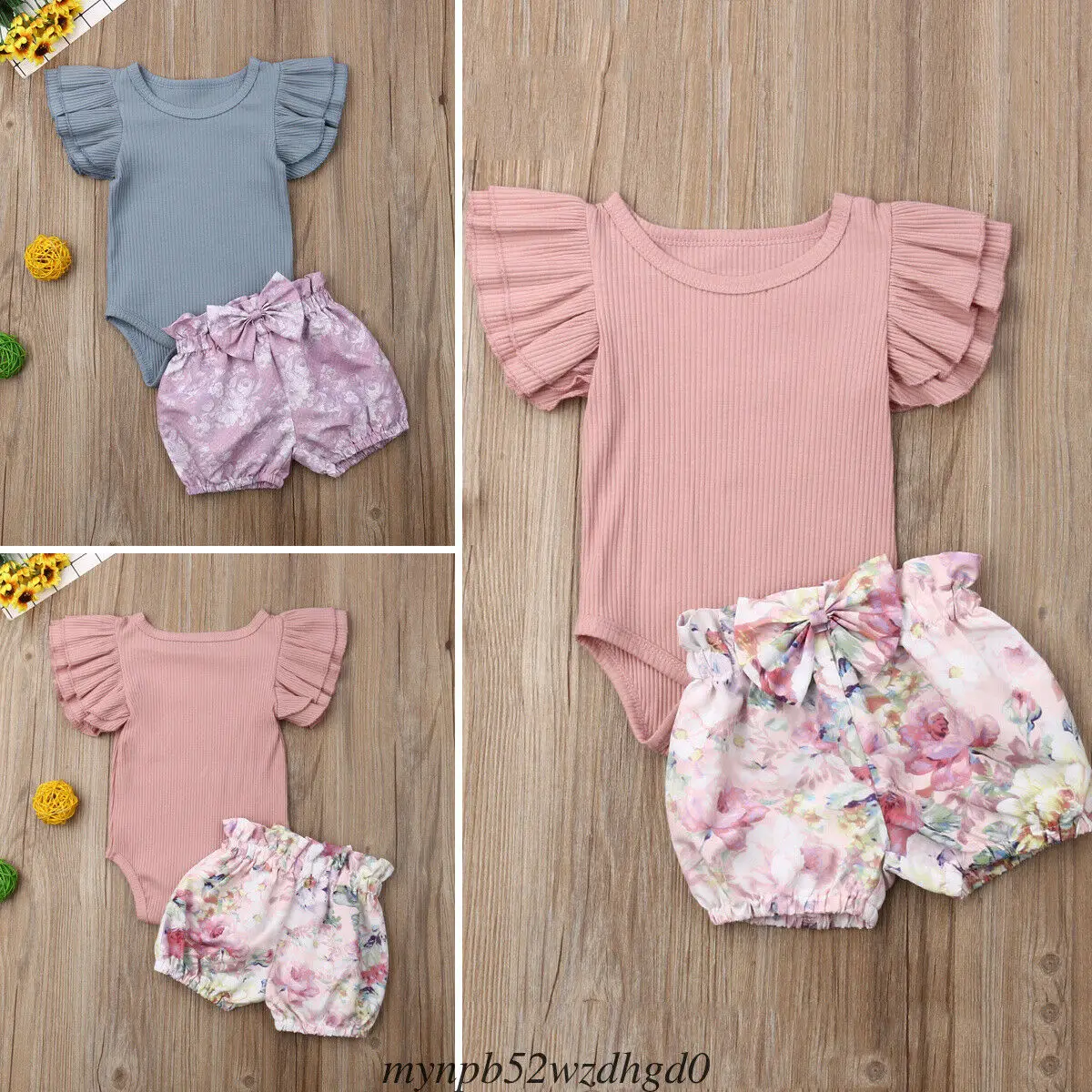 2019 Newborn Kid Infant Baby Girls Clothes Cotton 2pcs Set Ruffle Short Sleeve Romper+Elastic Floral Print Bow Shorts Outfit Set
2019 Newborn Kid Infant Baby Girls Clothes Cotton 2pcs Set Ruffle Short Sleeve Romper+Elastic Floral Print Bow Shorts Outfit Set