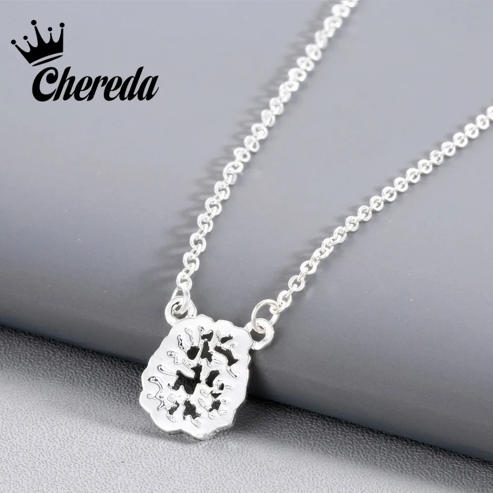 Chereda New Arrival Alloy Pendant Necklace Silver Gold Color Anatomy Brain Necklaces For Women Men Fashion Classic Accessories
Chereda New Arrival Alloy Pendant Necklace Silver Gold Color Anatomy Brain Necklaces For Women Men Fashion Classic Accessories