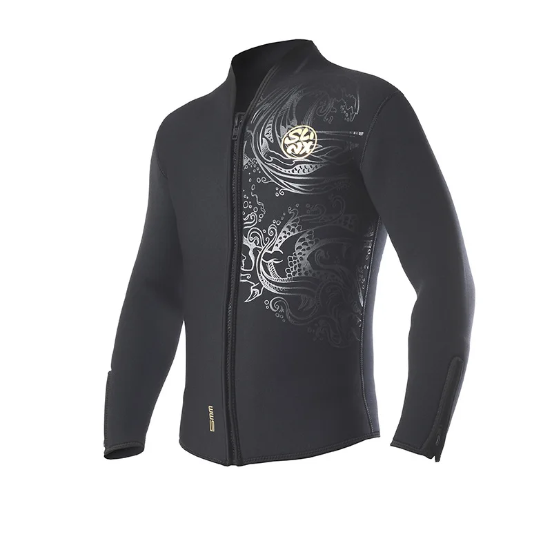 SLINX 5mm Neoprene Dive Jacket Wetsuit For Women Men Surfing Windsurfing Swimwear Waterski Water Craft Boating Wet Suit
SLINX 5mm Neoprene Dive Jacket Wetsuit For Women Men Surfing Windsurfing Swimwear Waterski Water Craft Boating Wet Suit