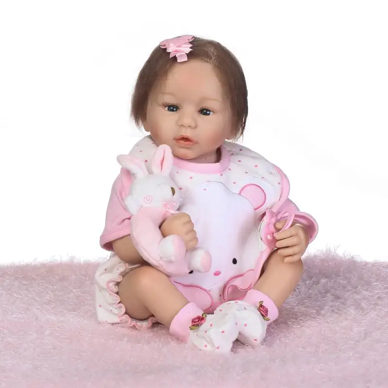 22 Inch 55cm Soft Silicone Handmade Reborn Baby Girl Dolls Realistic Looking Newborn Baby Doll Toddler Cute Birthday Gift
22 Inch 55cm Soft Silicone Handmade Reborn Baby Girl Dolls Realistic Looking Newborn Baby Doll Toddler Cute Birthday Gift