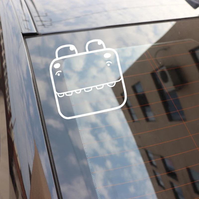 YJZT 14.4CM*14.9CM Lovely Crocodile Head Cartoon Pattern Decor Car Sticker Car Trunk Vinyl Decal Black/Silver C4-1447
YJZT 14.4CM*14.9CM Lovely Crocodile Head Cartoon Pattern Decor Car Sticker Car Trunk Vinyl Decal Black/Silver C4-1447