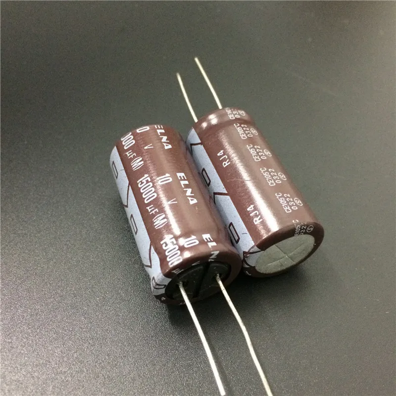 10 шт. 15000 мкФ 10В ELNA Япония RJ4 серии 18x35 мм 10V15000uF аудио конденсатор|audio capacitor|elna audio