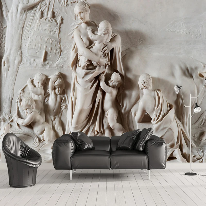 Custom Photo Wallpaper European Style 3D Stereoscopic Relief Angel Large Wall Painting Hotel Living Room Mural Wallpaper Bedroom
Custom Photo Wallpaper European Style 3D Stereoscopic Relief Angel Large Wall Painting Hotel Living Room Mural Wallpaper Bedroom