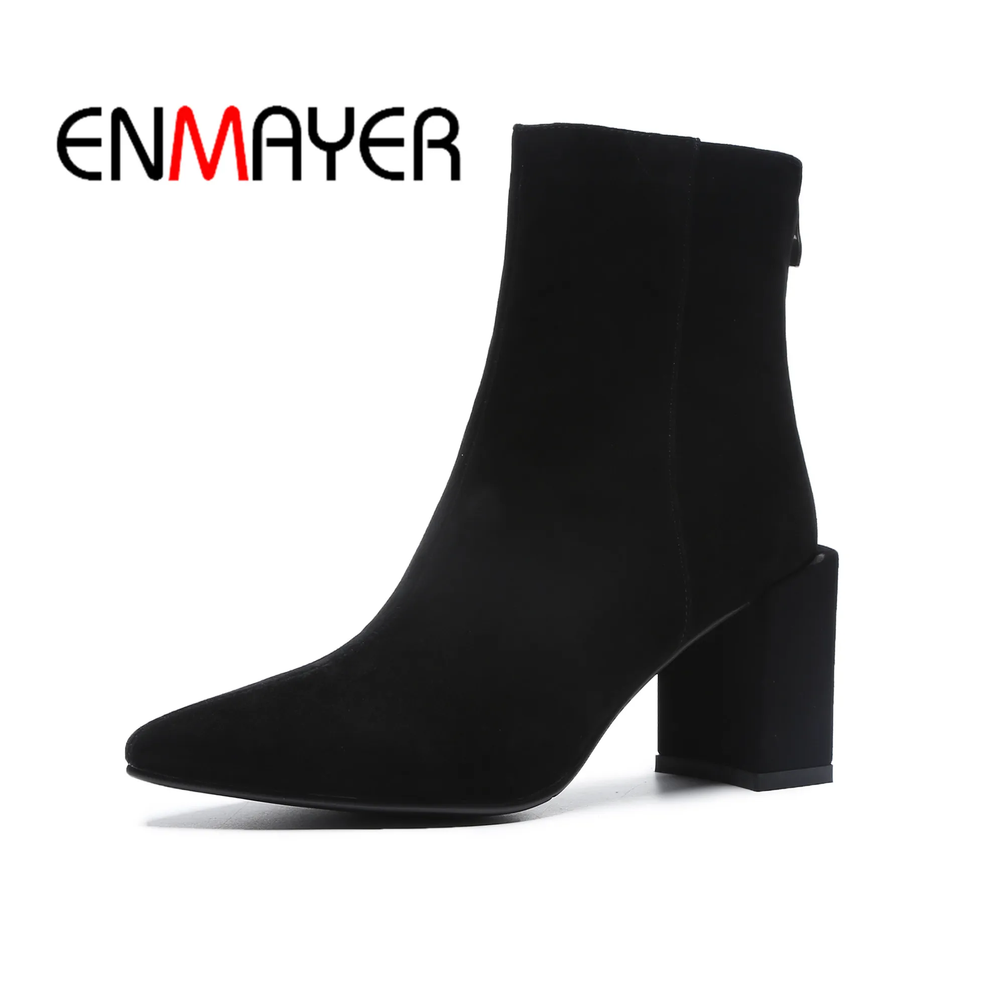Женские ботильоны ENMAYER, модные короткие ботинки, большие женские повседневные ботинки с острым носком, на толстом каблуке, замшевая женская ...
Женские ботильоны ENMAYER, модные короткие ботинки, большие женские повседневные ботинки с острым носком, на толстом каблуке, замшевая женская ...
