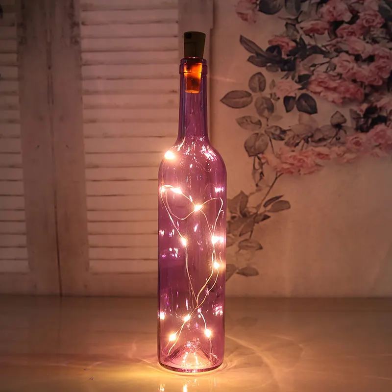 8 Pcs/Set LED Bottle Cork String Lights Party DIY Home Decor Wine Bottles Copper Wire 20 Leds Light QJ888
8 Pcs/Set LED Bottle Cork String Lights Party DIY Home Decor Wine Bottles Copper Wire 20 Leds Light QJ888