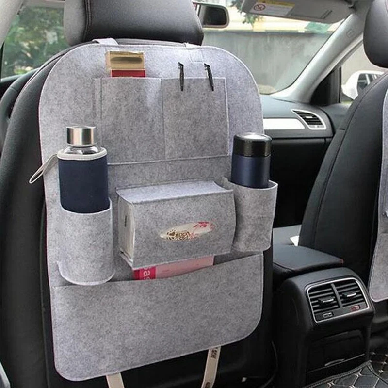Gray Universal Car Seat Back Multi-Pocket Interior Accessory Organizer Holder Storage Bag New 55 x 39cm
Gray Universal Car Seat Back Multi-Pocket Interior Accessory Organizer Holder Storage Bag New 55 x 39cm