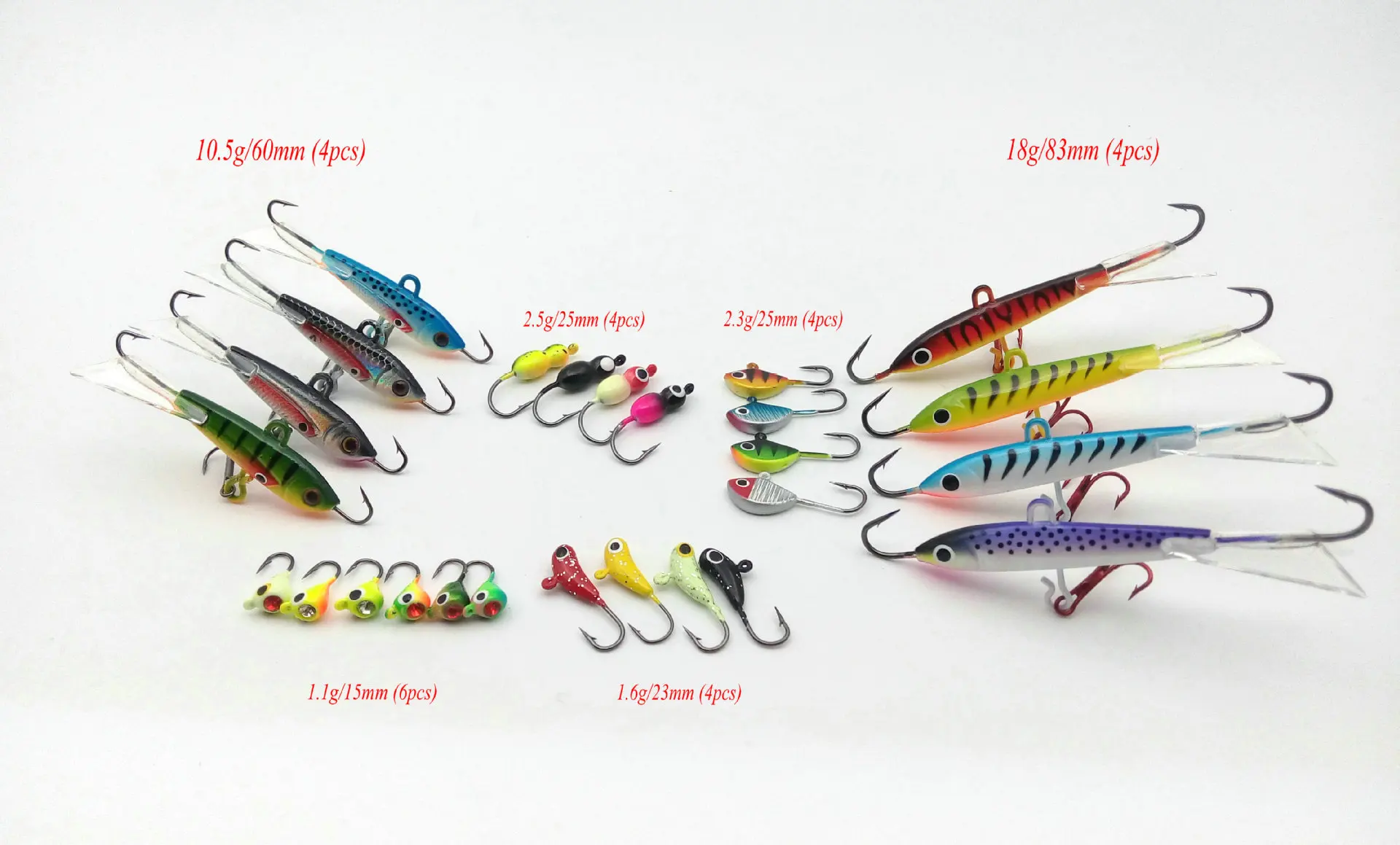 26 шт./партия приманки для льда Northland Mormyshka clamp Blade Jigs moonka Похожие товары