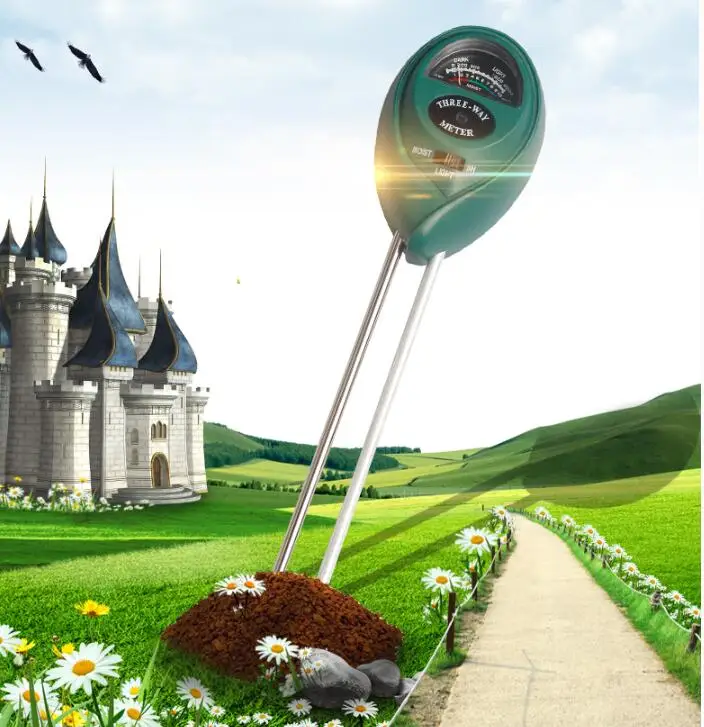 Измеритель влажности почвы 3 в 1, тестер с цифровым анализатором PH для садовых растений, цветов, гидропонных систем, 1 шт.
Измеритель влажности почвы 3 в 1, тестер с цифровым анализатором PH для садовых растений, цветов, гидропонных систем, 1 шт.