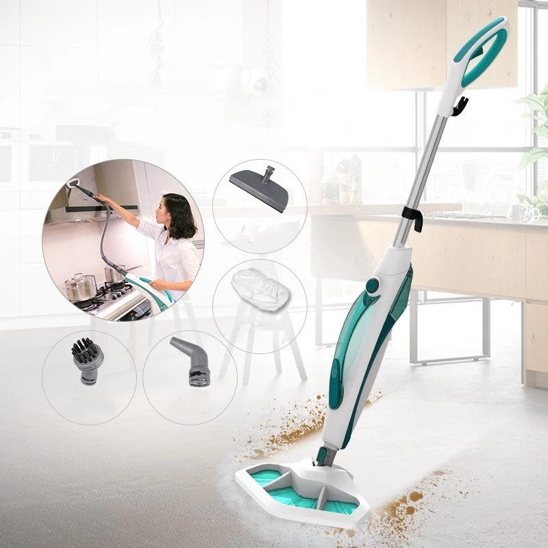 1400w Fast Steaming Steam Mop for Carpet Kitchen Bathroom Handheld Steamer Cleaner Cleaning Sterilization Floor Cleaning Machine
1400w Fast Steaming Steam Mop for Carpet Kitchen Bathroom Handheld Steamer Cleaner Cleaning Sterilization Floor Cleaning Machine