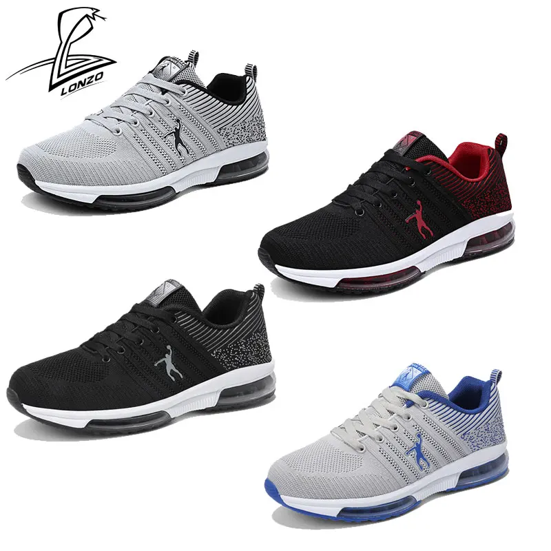 LONZO Mesh Breathable Running Shoes Men Air Sole Casual Footwear Outdoor Sports Sneakers Training Zapatillas Hombre RN08
LONZO Mesh Breathable Running Shoes Men Air Sole Casual Footwear Outdoor Sports Sneakers Training Zapatillas Hombre RN08