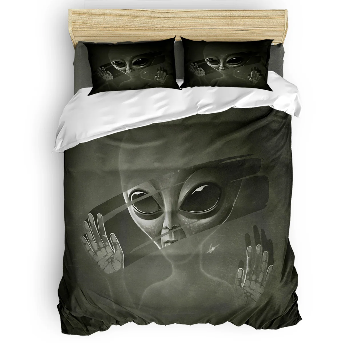 Alien Duvet Cover 3D Cotton Duvet Cover King Size Queen Size Quilt Cover Set Bedclothes Comforter Single Bedding Sets
Alien Duvet Cover 3D Cotton Duvet Cover King Size Queen Size Quilt Cover Set Bedclothes Comforter Single Bedding Sets