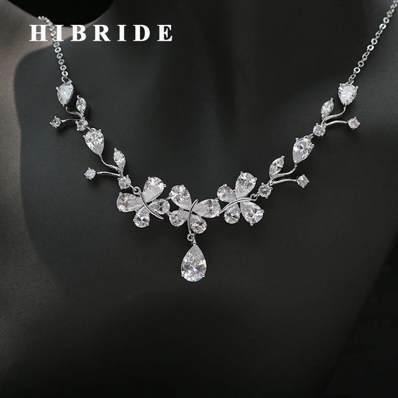 HIBRIDE New Arrival AAA Cubic Zircon Women Bridal Dubai Jewelry Set Long Chain Earrings Sets Dress Accessories N-278
HIBRIDE New Arrival AAA Cubic Zircon Women Bridal Dubai Jewelry Set Long Chain Earrings Sets Dress Accessories N-278