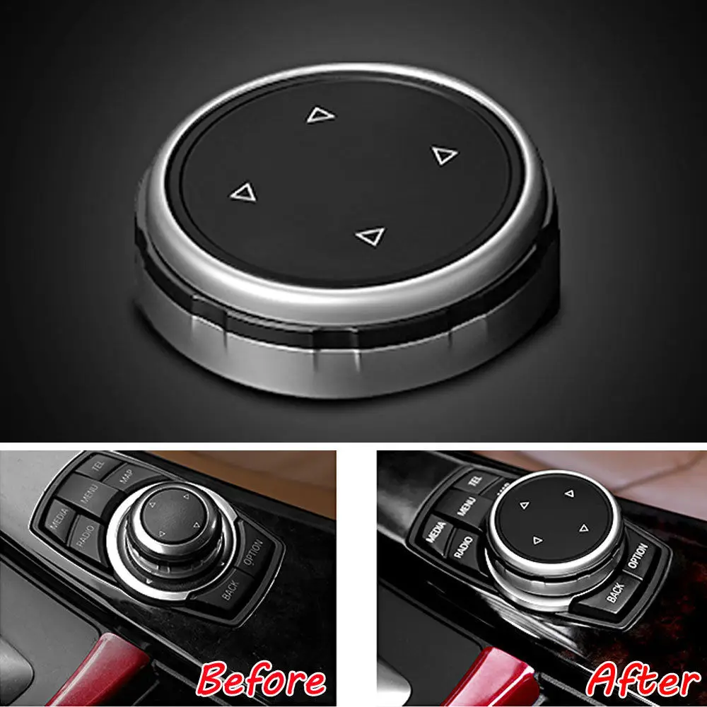 Car Interior Multi-media Switch Button Cover Cap For bmw 1/3/5/7Series E90 F10 320i 640i 650i M2 M4 M3 M6 X1 X4 X5 X6 120i 220
Car Interior Multi-media Switch Button Cover Cap For bmw 1/3/5/7Series E90 F10 320i 640i 650i M2 M4 M3 M6 X1 X4 X5 X6 120i 220