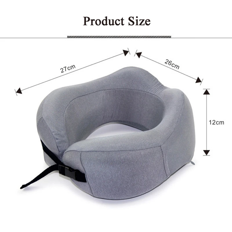 U Shaped Soft Neck Travel Pillow Memory Foam Neck Pillow Headrest Pillows Slow Rebound With Side Pocket Office Car Pillow
U Shaped Soft Neck Travel Pillow Memory Foam Neck Pillow Headrest Pillows Slow Rebound With Side Pocket Office Car Pillow