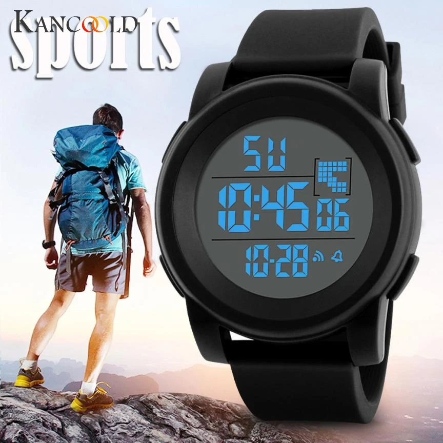 Men's Watch Luxury Men Analog Digital Military Army Sport Watch LED Waterproof Wrist watches man clock drop shipping 2018JUL16
Men's Watch Luxury Men Analog Digital Military Army Sport Watch LED Waterproof Wrist watches man clock drop shipping 2018JUL16