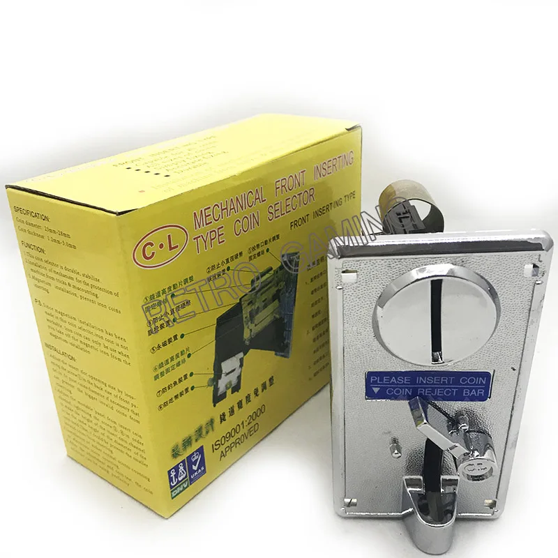 5pcs Plastic+alloy Mechanical Coin Acceptor Coin Selector for Veanding Machine Arcade cabinet accessories
5pcs Plastic+alloy Mechanical Coin Acceptor Coin Selector for Veanding Machine Arcade cabinet accessories