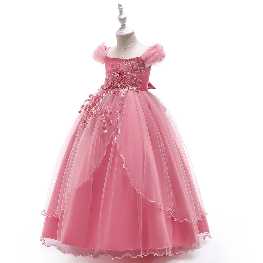 2019 New Children's Dress Long Paragraph One-shoulder Princess Dress Little Fairy Flower Dress Stage Show Puffy Dress
2019 New Children's Dress Long Paragraph One-shoulder Princess Dress Little Fairy Flower Dress Stage Show Puffy Dress