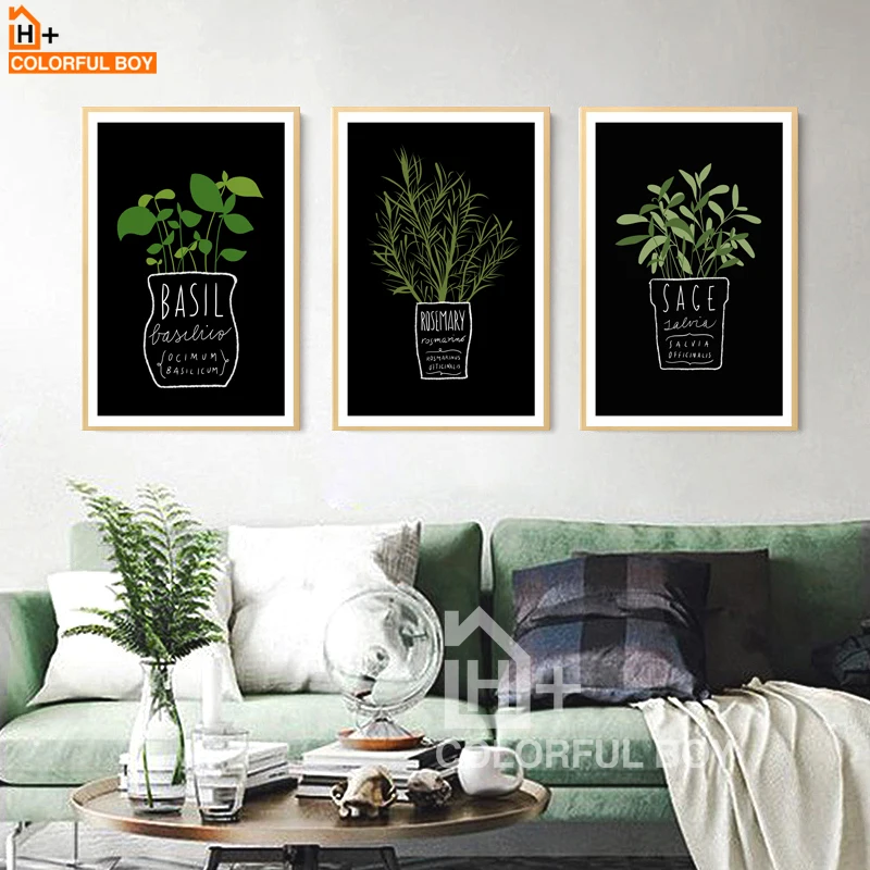 COLORFULBOY Green Plants Wall Art Canvas Painting Living Room Decor Nordic Poster And Prints Canvas Wall Pictures
COLORFULBOY Green Plants Wall Art Canvas Painting Living Room Decor Nordic Poster And Prints Canvas Wall Pictures