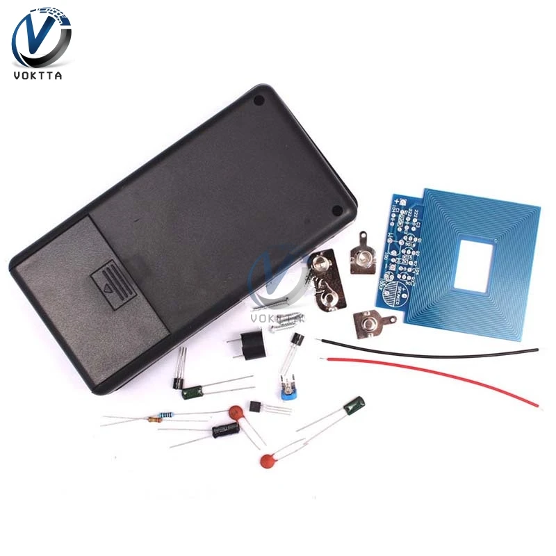 Metal Detector Finder DIY Kit DC 3V-5V Electronic Sensor Module Induction Suite With Case Metal Tester Detective Kit Part Metal
Metal Detector Finder DIY Kit DC 3V-5V Electronic Sensor Module Induction Suite With Case Metal Tester Detective Kit Part Metal