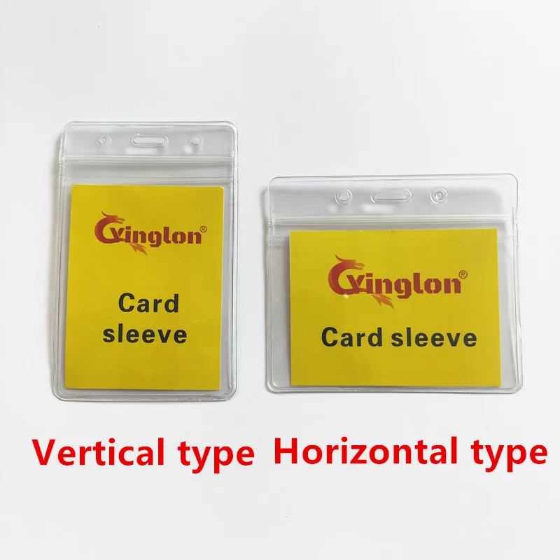 Free shipping 10PCS badge holder Certificate set transparent Card cover waterproof Horizontal type Vertical type Card sleeve
Free shipping 10PCS badge holder Certificate set transparent Card cover waterproof Horizontal type Vertical type Card sleeve