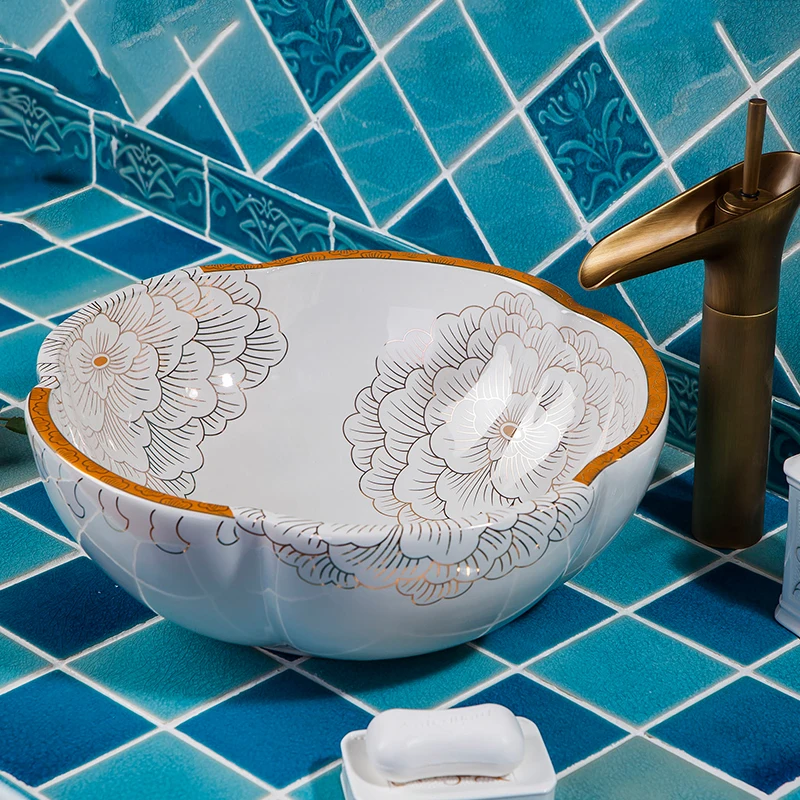 Handmade vessel sinks countertop ceramic wash basin bowl porcelain bathroom sinks
Handmade vessel sinks countertop ceramic wash basin bowl porcelain bathroom sinks