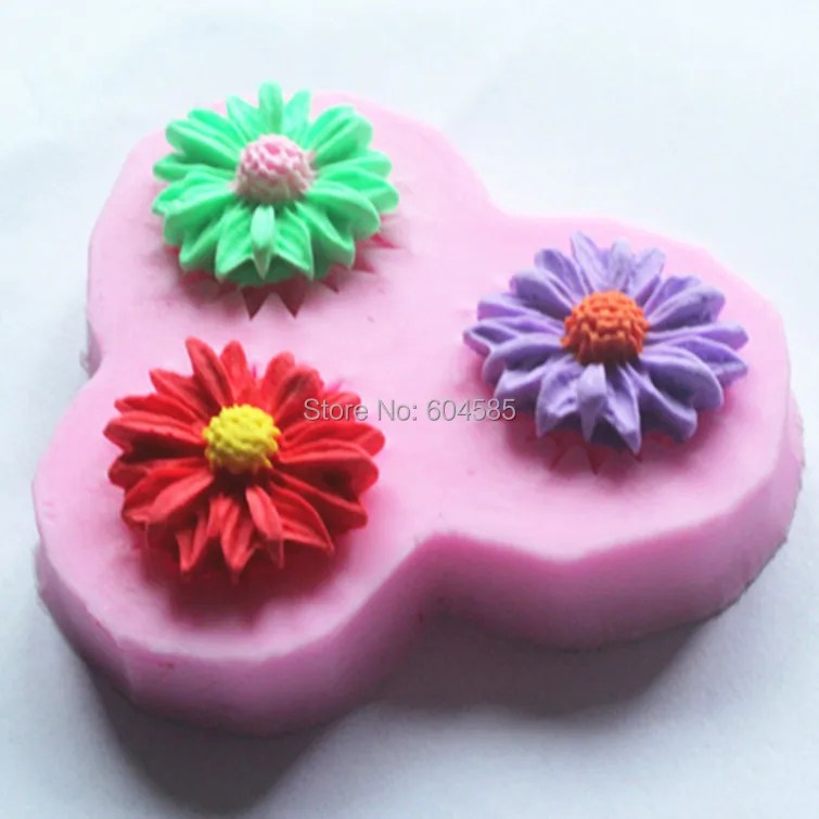 Little Daisy cake mold silicone baking tools cake decoration candy chocolates mold soap molds Sugarcraft FM027
Little Daisy cake mold silicone baking tools cake decoration candy chocolates mold soap molds Sugarcraft FM027