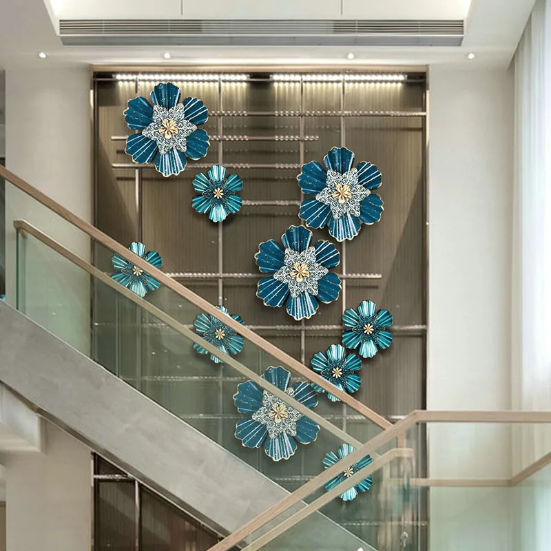 European wrought iron wall hanging stereo wall decoration creative flower bedroom 
European wrought iron wall hanging stereo wall decoration creative flower bedroom