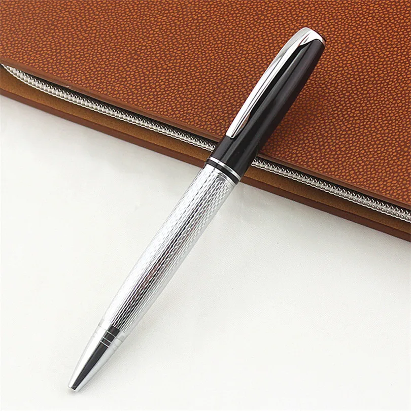 high quality gift pens 0.7mm nib steel color and gold metal ballpoint pen High Quality Office School stationery gift Pens
high quality gift pens 0.7mm nib steel color and gold metal ballpoint pen High Quality Office School stationery gift Pens