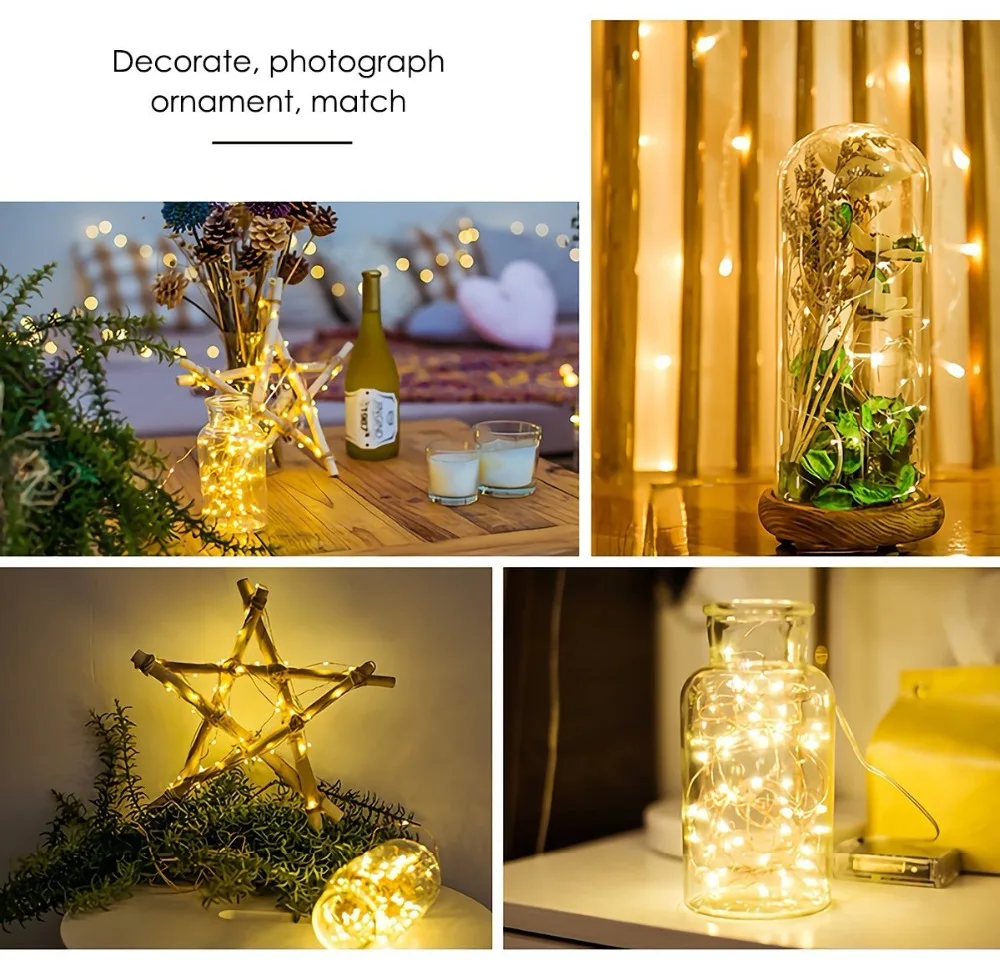 2M 5M 10M Led Strip Light USB 5V 3AA Battery Cooper Wire Outdoor String Light Fairy Christmas Wedding Party New Year Decoration
2M 5M 10M Led Strip Light USB 5V 3AA Battery Cooper Wire Outdoor String Light Fairy Christmas Wedding Party New Year Decoration