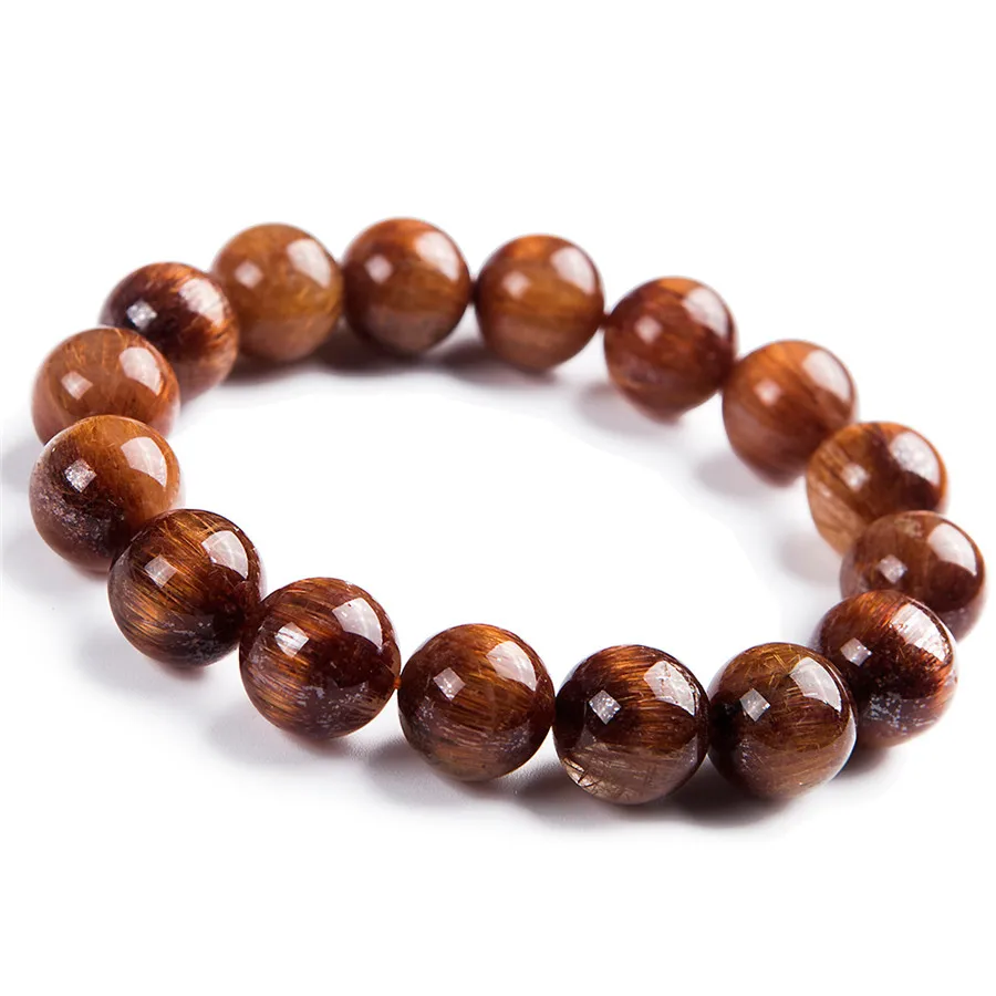 Natural Genuine Copper Needle Rutilated Quartz Fashion Round Beads Jewelry Women Bracelet 12mm
Natural Genuine Copper Needle Rutilated Quartz Fashion Round Beads Jewelry Women Bracelet 12mm
