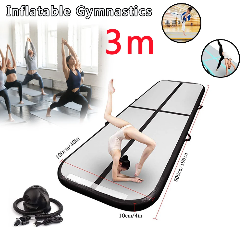 Free Pump Inflatable Gym Airtrack Tumbling Yoga Air Trampoline Track For Home use Gymnastics Training Taekwondo Cheerleading
Free Pump Inflatable Gym Airtrack Tumbling Yoga Air Trampoline Track For Home use Gymnastics Training Taekwondo Cheerleading