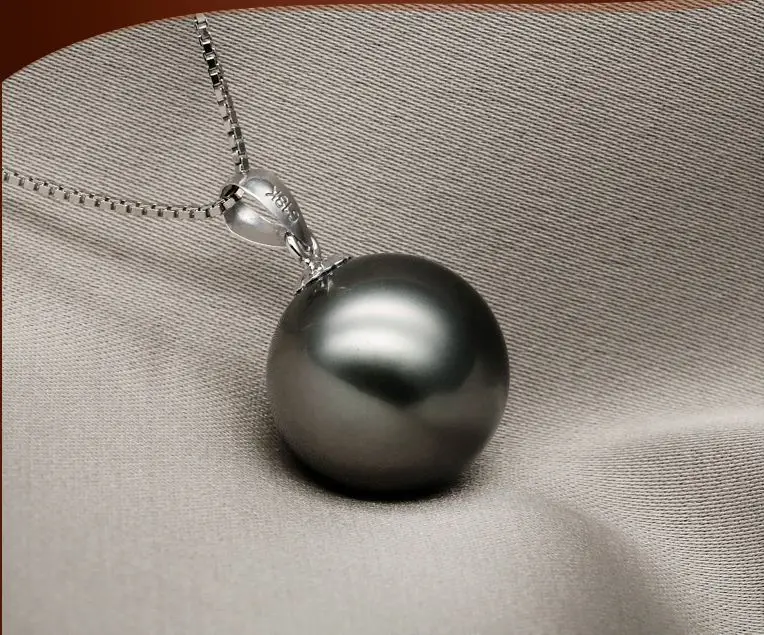 Hot selling free shipping********gorgeous 10-11mm natural tahitian black shell pearl pendant necklace 925 Silvere
Hot selling free shipping********gorgeous 10-11mm natural tahitian black shell pearl pendant necklace 925 Silvere